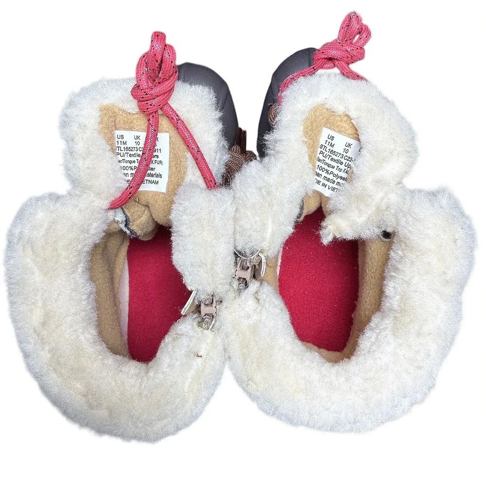 NEW Sperry Top Sider‎ Alpine Saltwater Kids Cozy Lined Duck Boot Size 11